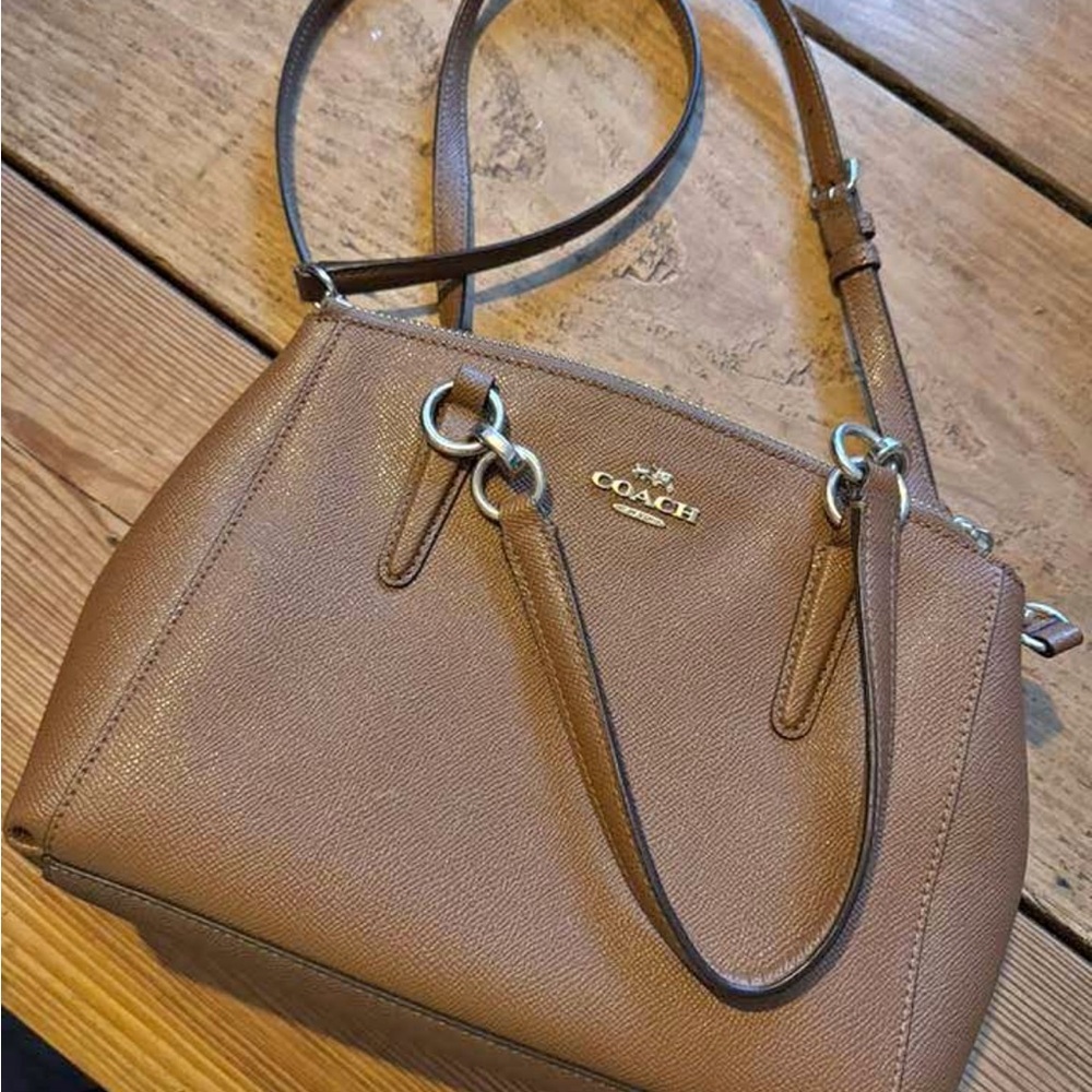 Coach Brown Leather Shoulder Bag